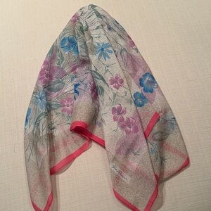 Vintage Jim Renoir Large Scarf Italy
